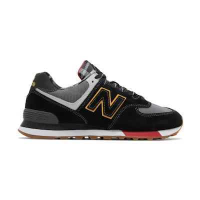 NB 574 'Black Plaid'