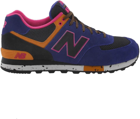 New balance 574 blue top pink