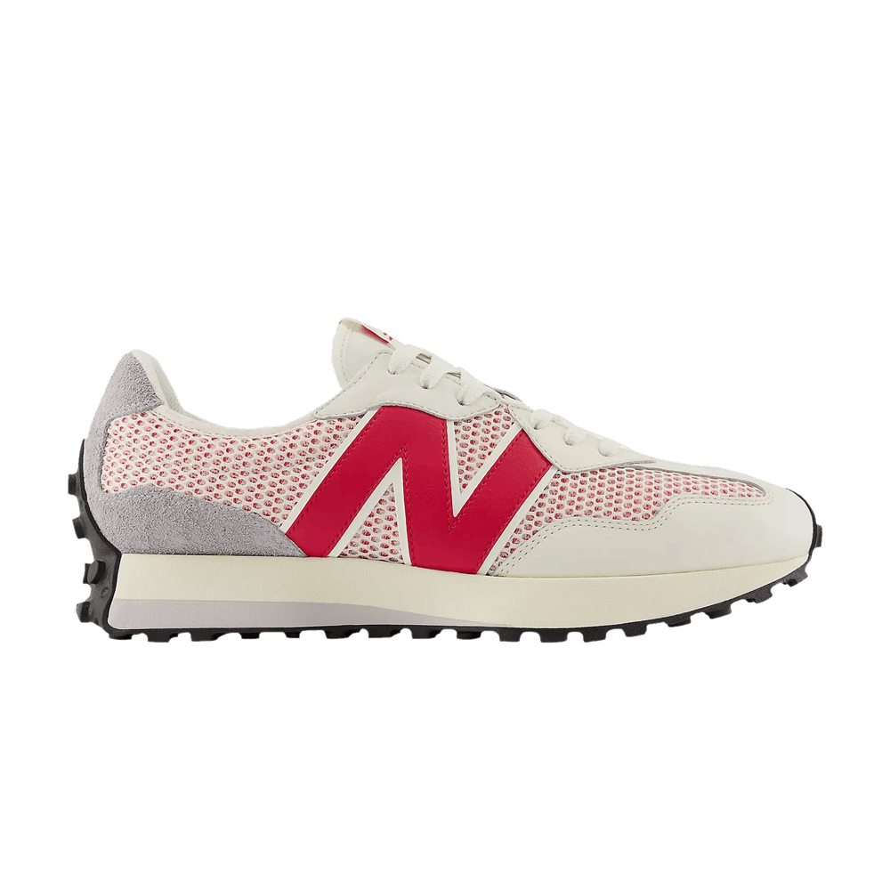 new balance 327 red and white