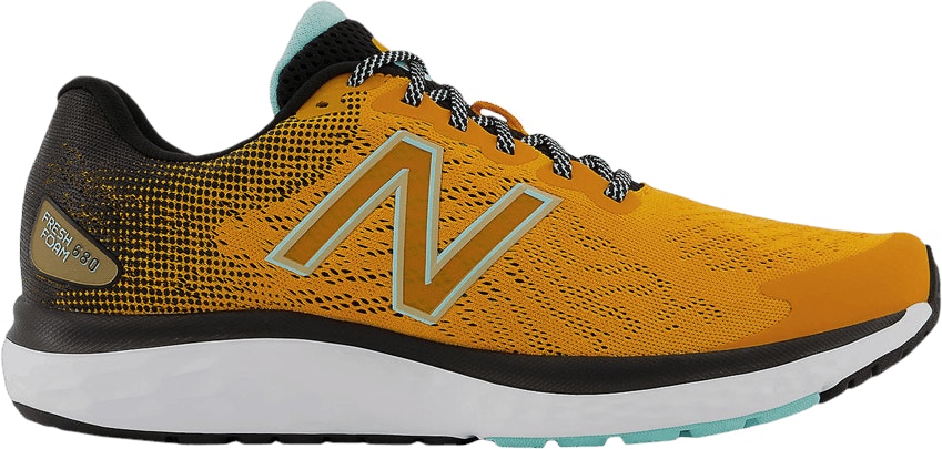 New Balance Fresh Foam 680v7 4E Wide Marigold Surf M680YW7 4E