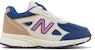 (TD) KITH x New Balance 990v4 'Daytona' Lelaki Kasut Sukan Wanita Terlaris IV990KH3