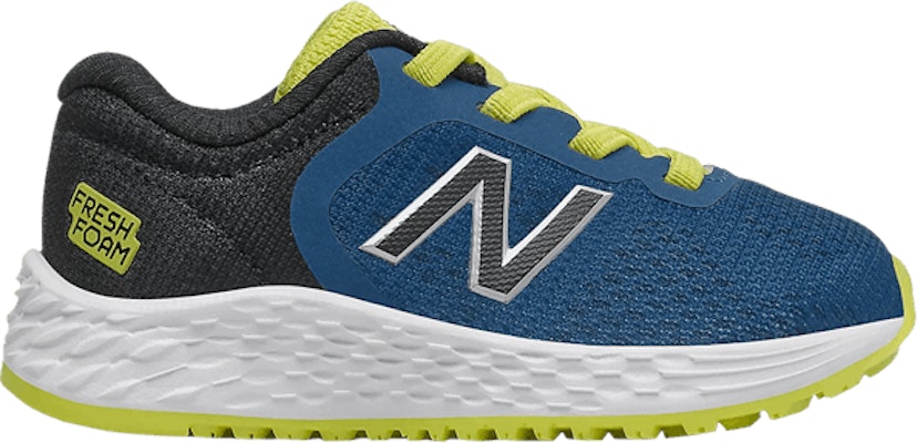 Toddler New Balance Arishi v2 Wide Oxygen Blue Sulphur Yellow