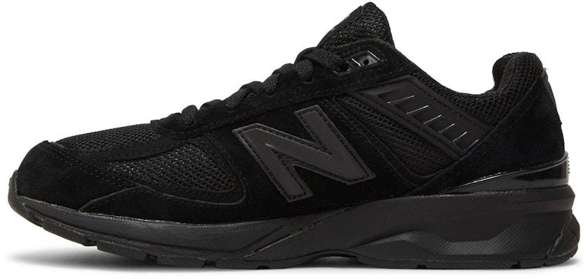(Grade School) New Balance 990v5 'Triple Black' GC990NR5 Lookbook (Grade School) New Balance 990v5 'Triple Black' GC990NR5