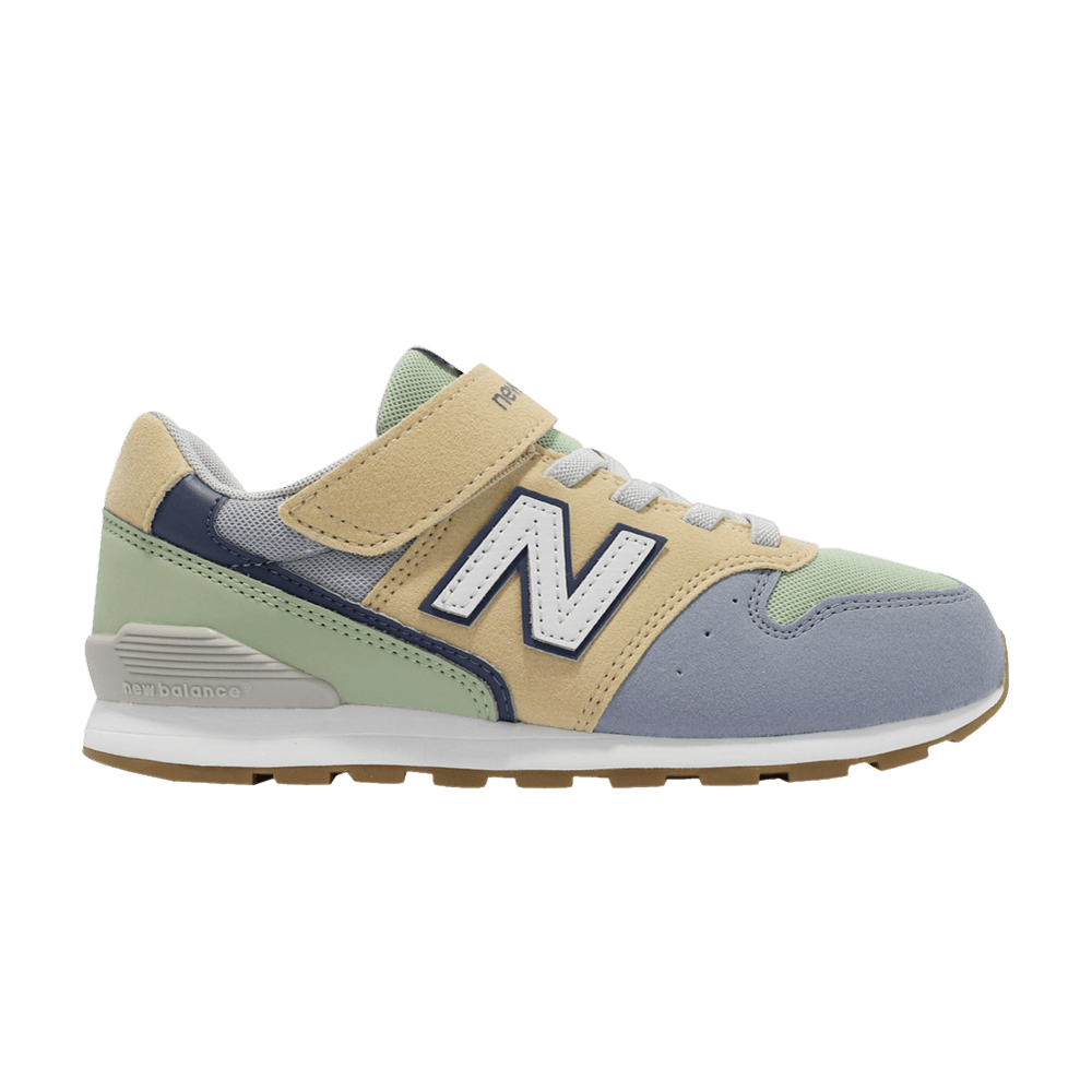 (Grade School) New Balance 996 Wide 'Beige Slate Blue' YV996OB3-W ...