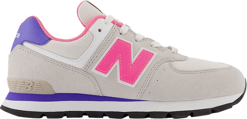 Neon pink new balance sales