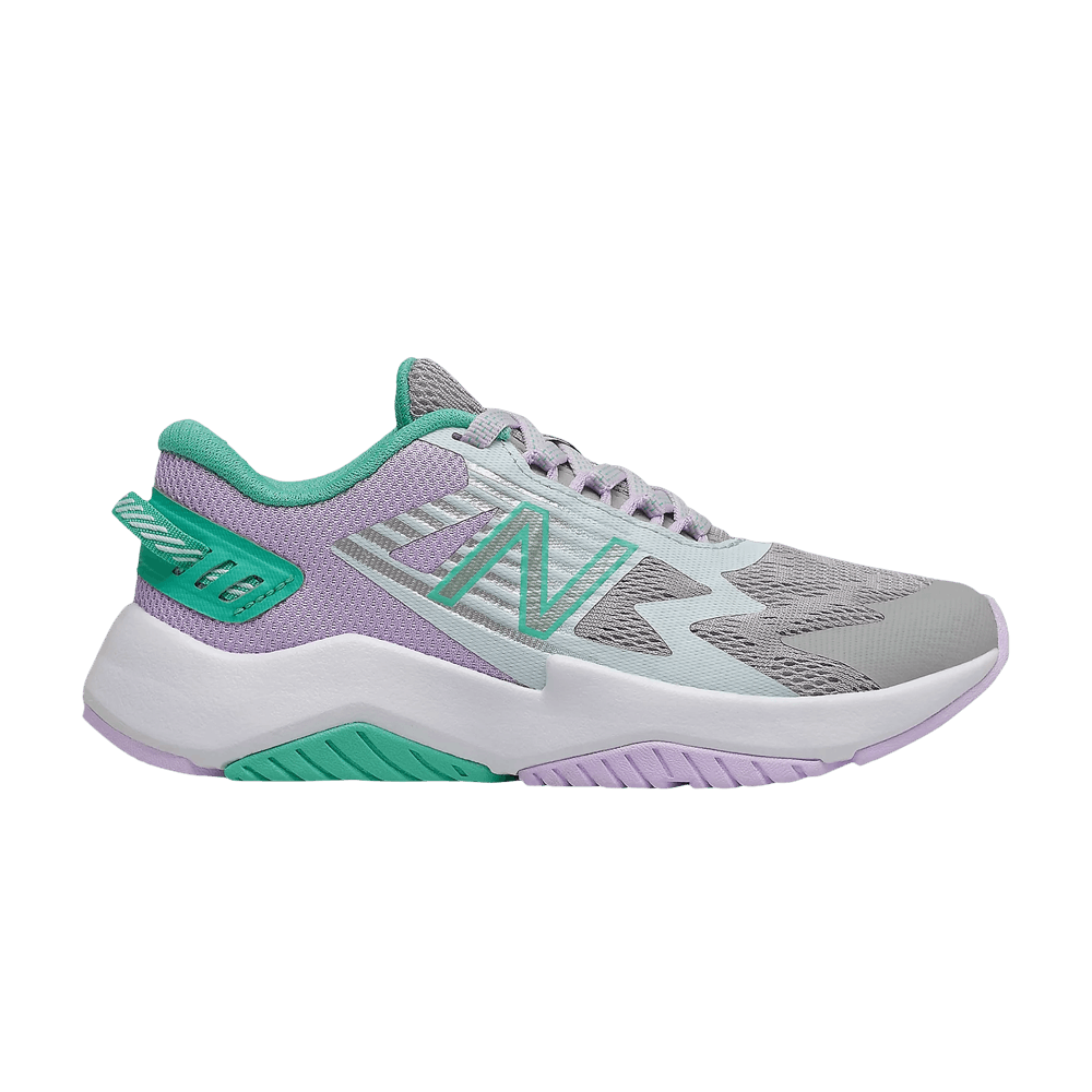 (Grade School) New Balance Rave Run X-Wide 'Rain Cloud Astral Glow ...