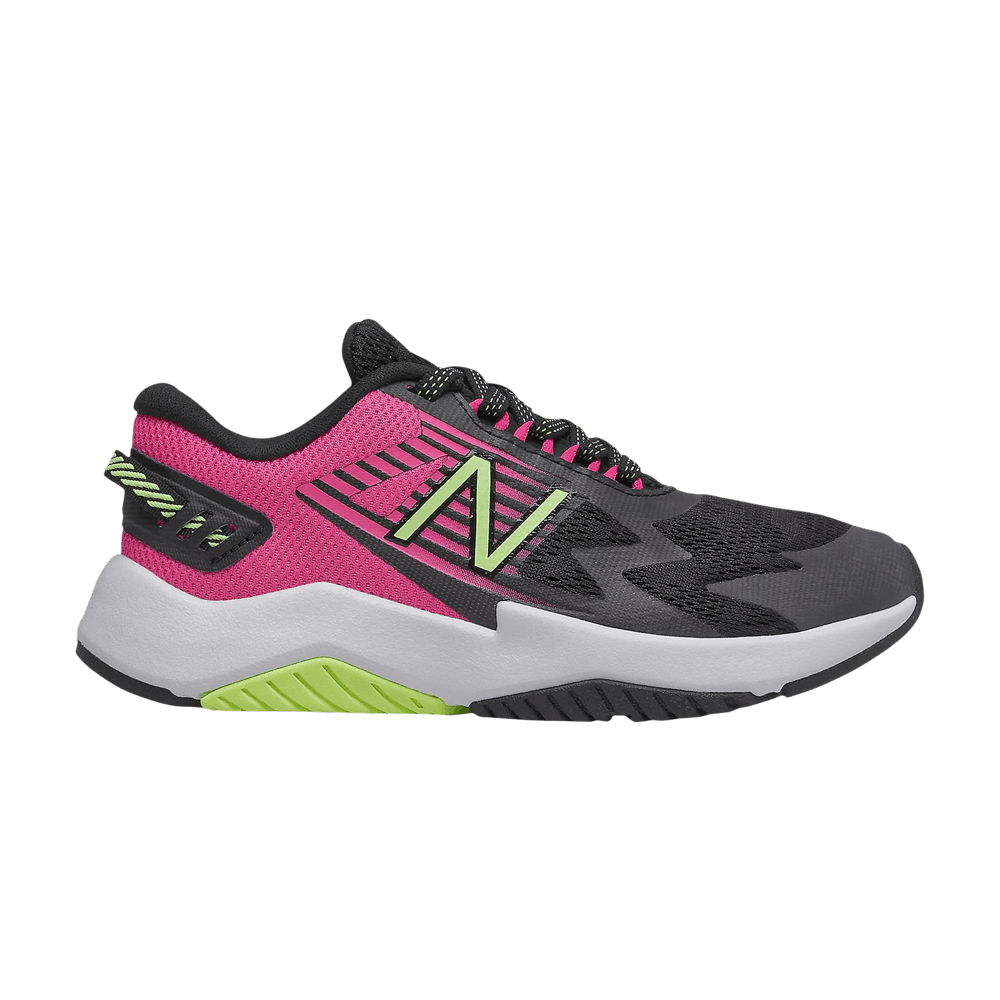 New Balance YTRAVHG2 Running Shoe Lilac Glo/Sky Blue/Pixel Green 7 Wide US Unisex Big_Kid