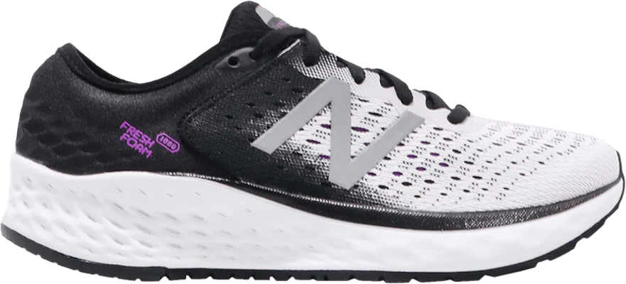 Women New Balance 1080v9 White Black W1080WB9B W1080WB9B