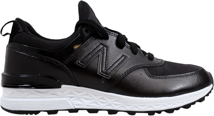 Black new sales balance 574 sport
