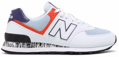 (Women) New Balance 574 'White Ghost Pepper' WL574CS2