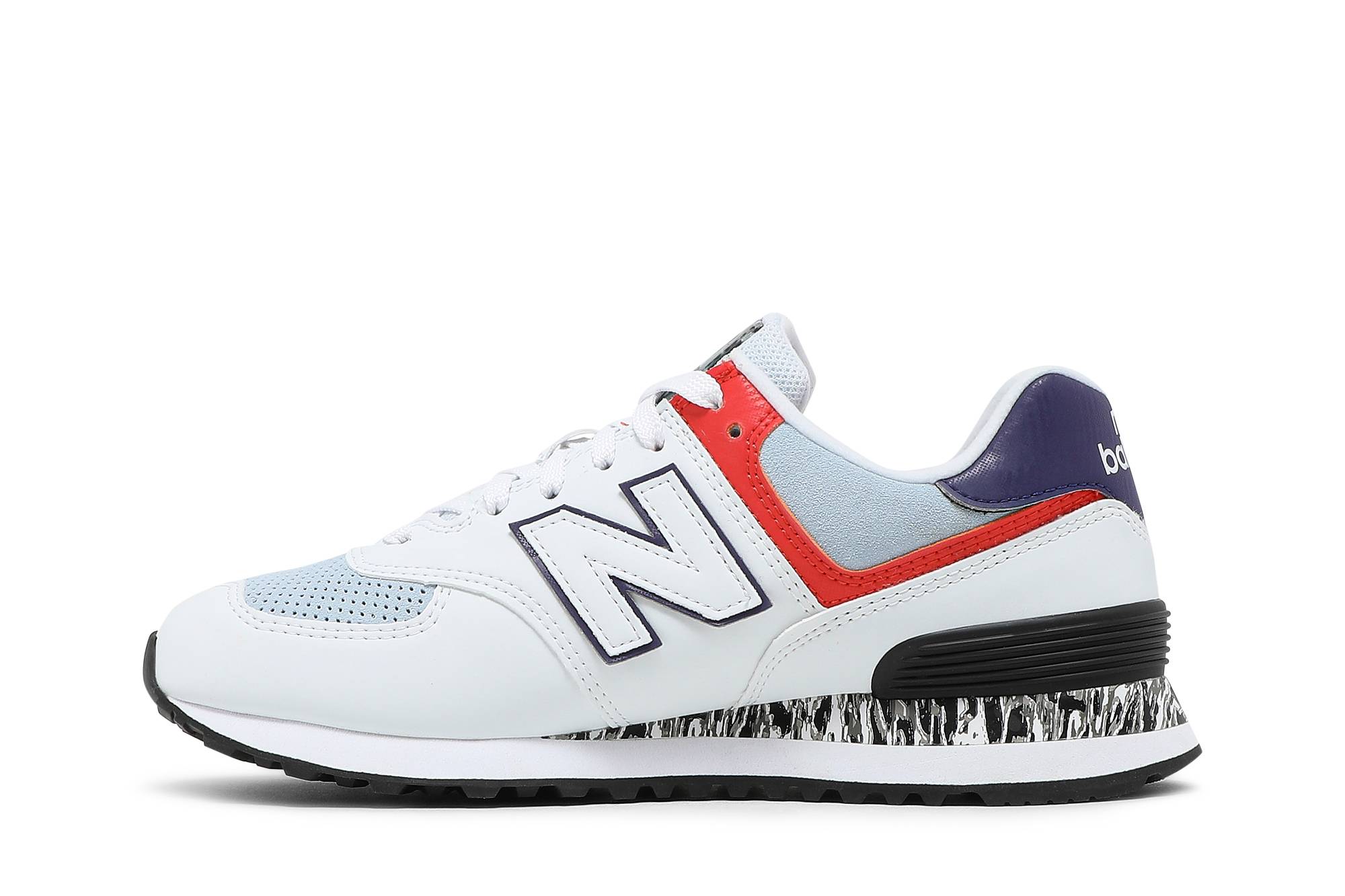 Lookbook (W) New Balance 574 'Blanco Pimiento Fantasma' WL574CS2