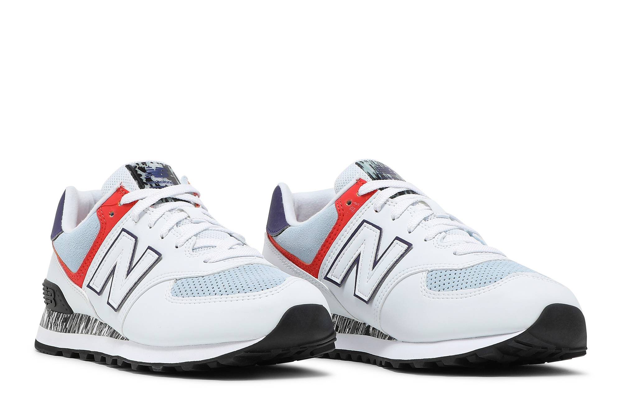 Cheap (W) New Balance 574 'Blanco Pimiento Fantasma' WL574CS2