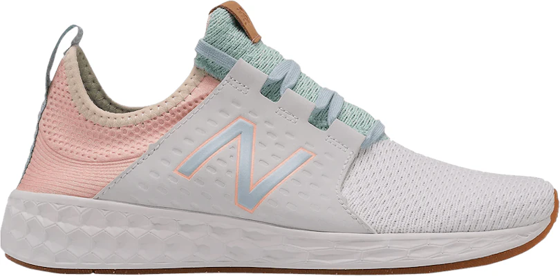 Women New Balance Fresh Foam Cruzv1 Reissue White Cloud Pink