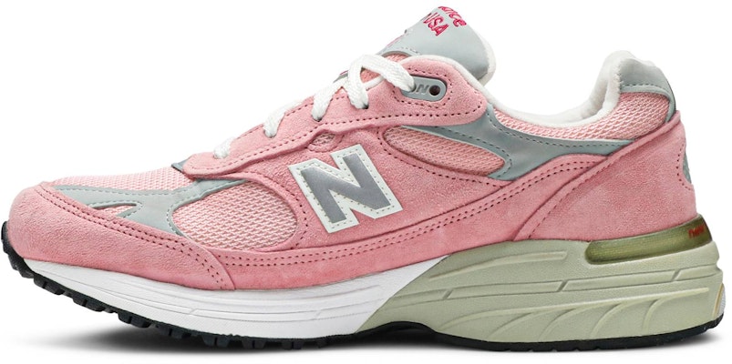 (W) New Balance 993 'Pink Grey' Wanita Pria-Sepatu Fashion Sporty WR993KM Lookbook (W) New Balance 993 'Pink Grey' Wanita Pria-Sepatu Fashion Sporty WR993KM