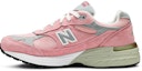 Lookbook (W) New Balance 993 'Pink Grey' Wanita Pria-Sepatu Fashion Sporty WR993KM