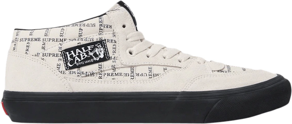 Supreme x Vans Half Cab Pro 92 Off White VN0A3QPH2YV
