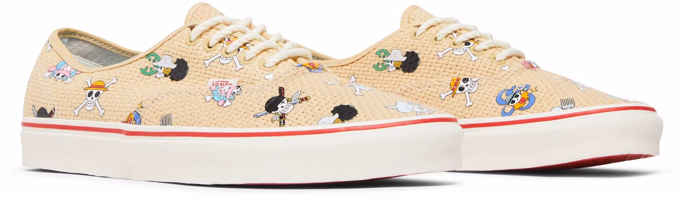 One Piece x Vans Authentic 'Straw Hat' VN0A5JMPKKK Cheap One Piece x Vans Authentic 'Straw Hat' VN0A5JMPKKK