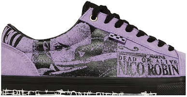 One Piece x Vans Skate Old Skool 'Nico Robin' VN0A5FCBPRP Order One Piece x Vans Skate Old Skool 'Nico Robin' VN0A5FCBPRP