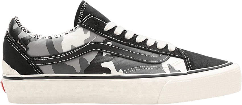 Vans black top black camo