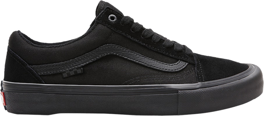 Triple black vans deals