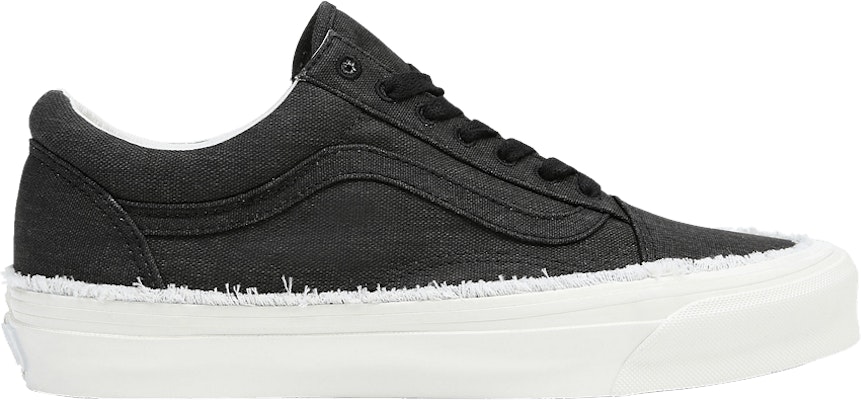 Vans OG Old Skool LX 'Raw Edge - Black' VN0A5FBEBLK Buy Vans OG Old Skool LX 'Raw Edge - Black' VN0A5FBEBLK