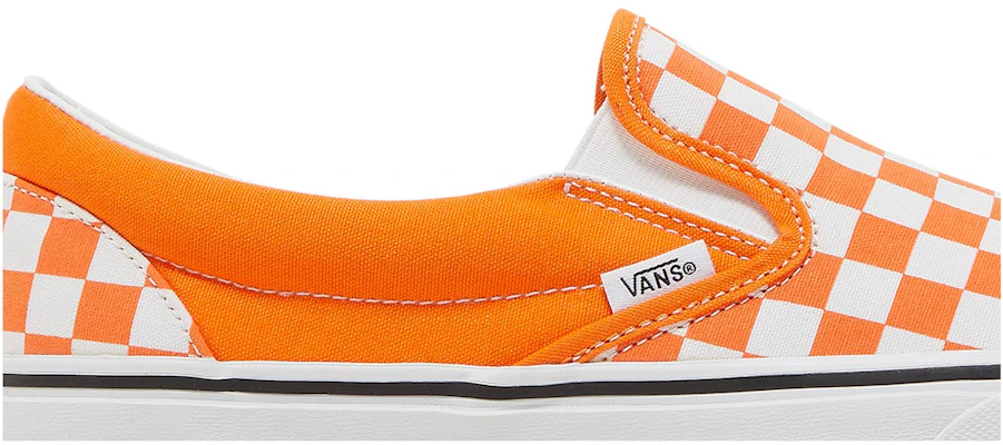 Vans 经典套脚鞋「橙色虎纹棋盘格」 VN000XG8AZZ Order Vans 经典套脚鞋「橙色虎纹棋盘格」 VN000XG8AZZ
