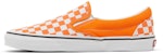 Vans Classic Slip-On 'Orange Tiger Checkerboard' - Jalur Harimau Oren Klasik VN000XG8AZZ