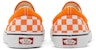 Vans Classic Slip-On 'Orange Tiger Checkerboard' - Jalur Harimau Oren Klasik VN000XG8AZZ