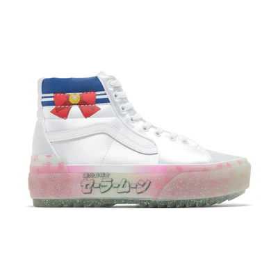 Sailor Moon Vans Sk8-Hi Stacked 'Pretty Guardian - Silver'