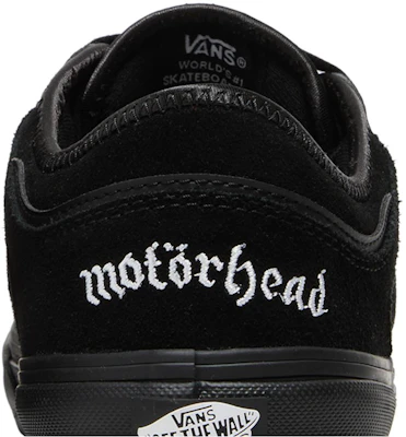Motorhead x Vans Rowley 黑色款 VN0005V7BKA Sizing Motorhead x Vans Rowley 黑色款 VN0005V7BKA