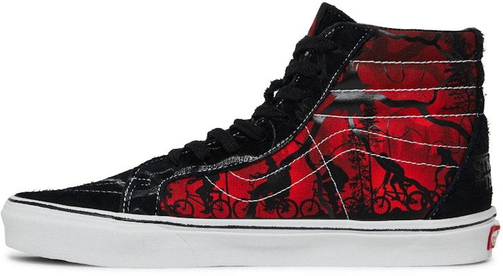 Stranger Things x Vans Sk8-Hi Reissue 'Upside Down' VN0A2XSBY09 Lookbook Stranger Things x Vans Sk8-Hi Reissue 'Upside Down' VN0A2XSBY09