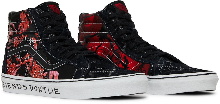 Stranger Things x Vans Sk8-Hi Reissue 'Upside Down' VN0A2XSBY09 Cheap Stranger Things x Vans Sk8-Hi Reissue 'Upside Down' VN0A2XSBY09