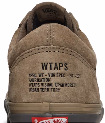 WTAPS x Vans OG Old Skool LX '郊狼'滑板鞋 VN0A4P3XBMD Sizing WTAPS x Vans OG Old Skool LX '郊狼'滑板鞋 VN0A4P3XBMD