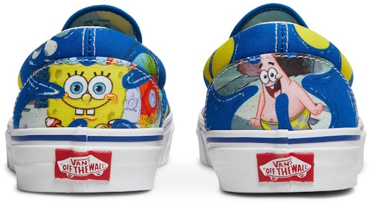 SpongeBob x Vans Slip-On 'AlohaBob' Sepatu Klasik VN0A33TBYZ1 Details for SpongeBob x Vans Slip-On 'AlohaBob' Sepatu Klasik VN0A33TBYZ1