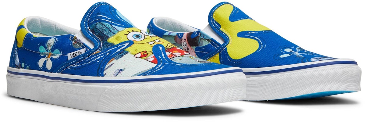 SpongeBob SquarePants x Vans Classic Slip-On 'AlohaBob' Lelaki Wanita Kasual. VN0A33TBYZ1 Cheap SpongeBob SquarePants x Vans Classic Slip-On 'AlohaBob' Lelaki Wanita Kasual. VN0A33TBYZ1