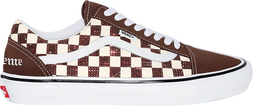 supreme-x-swarovski-x-vans-skate-old-skool-brown