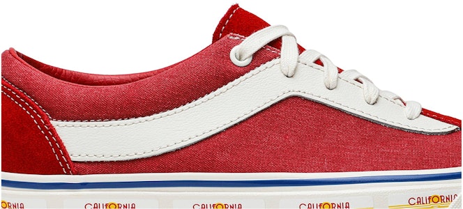 Rhude x Vans Bold Ni 'Plat California - Merah' VN0A3WLPTHE1 Order Rhude x Vans Bold Ni 'Plat California - Merah' VN0A3WLPTHE1