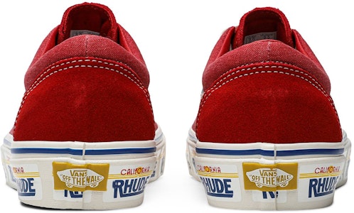 Rhude x Vans Bold Ni 'Plat California - Merah' VN0A3WLPTHE1 Details for Rhude x Vans Bold Ni 'Plat California - Merah' VN0A3WLPTHE1