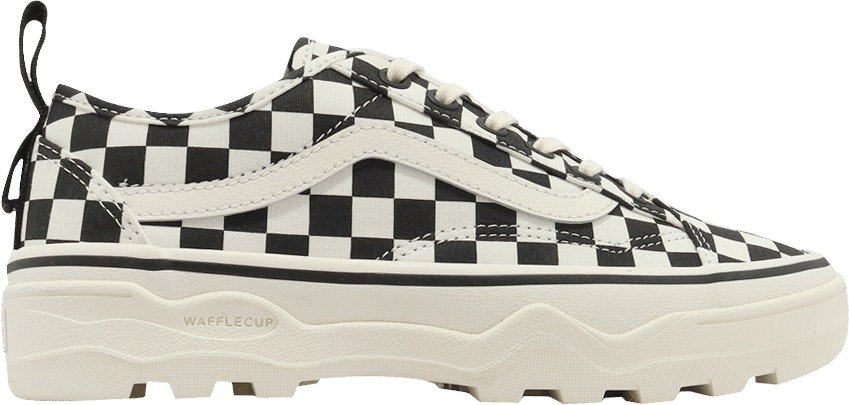 Checkered platform old skool vans online
