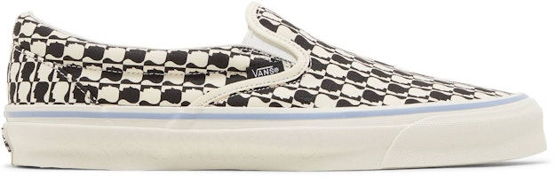 Brain Dead x Vans OG Classic Slip-On LX 'Black White Checkerboard' VN0A45JKBA2 Brain Dead x Vans OG Classic Slip-On LX 'Black White Checkerboard' VN0A45JKBA2
