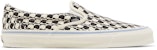 Brain Dead x Vans OG Classic Slip-On LX 'Hitam Putih Checkerboard' VN0A45JKBA2