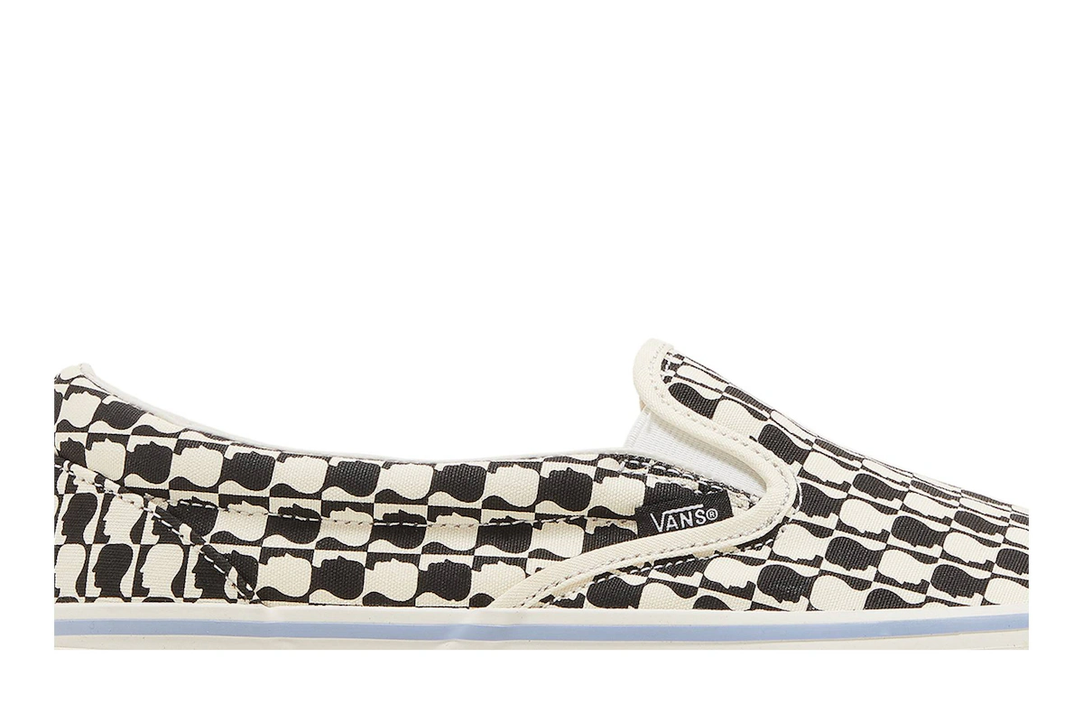 Brain Dead x Vans OG Classic Slip-On LX 'Black White Checkerboard'