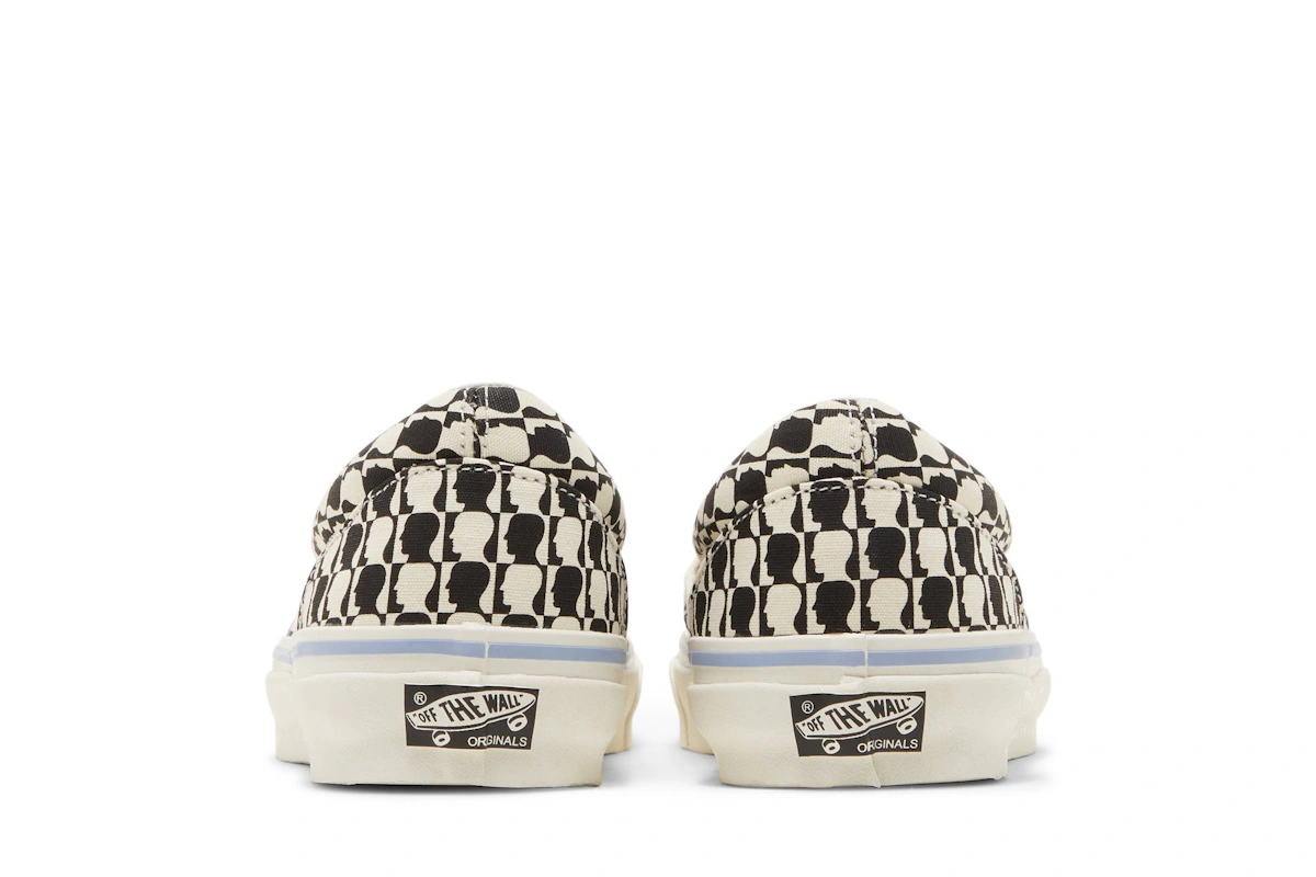 Brain Dead x Vans OG Classic Slip-On LX 'Black White Checkerboard'