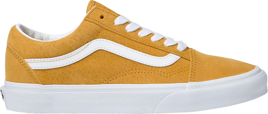 Vans old sales skool mustard suede