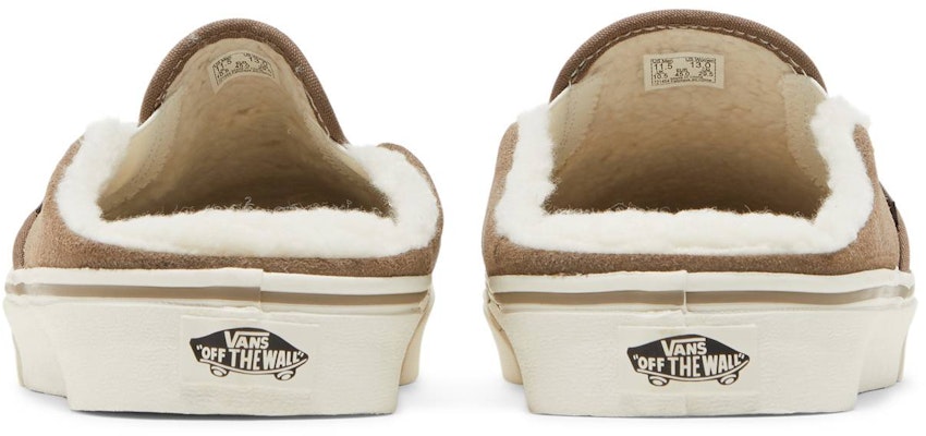 Vans Classic Slip-On Mule 'Walnut' VN0A4P3U8O8 Details for Vans Classic Slip-On Mule 'Walnut' VN0A4P3U8O8
