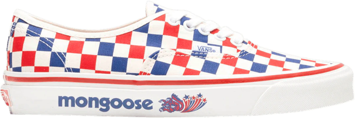 Our Legends x Vans Authentic 44 DX Mongoose Red Blue