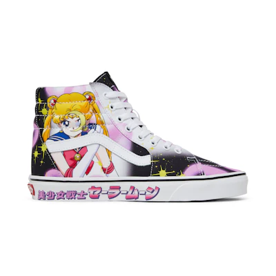 Sailor Moon Vans Sk8-Hi 'Pretty Guardian - Black Pink'