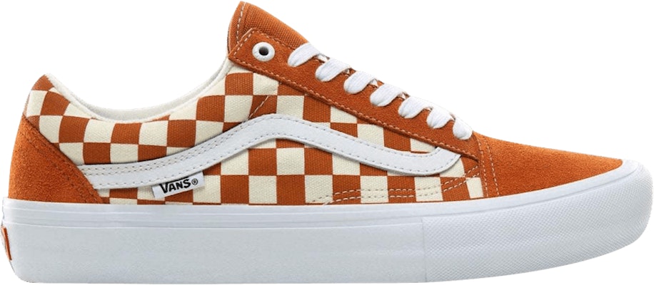 Vans Old Skool Pro 'Golden Oak Checkerboard' VN000ZD4UZW Buy Vans Old Skool Pro 'Golden Oak Checkerboard' VN000ZD4UZW