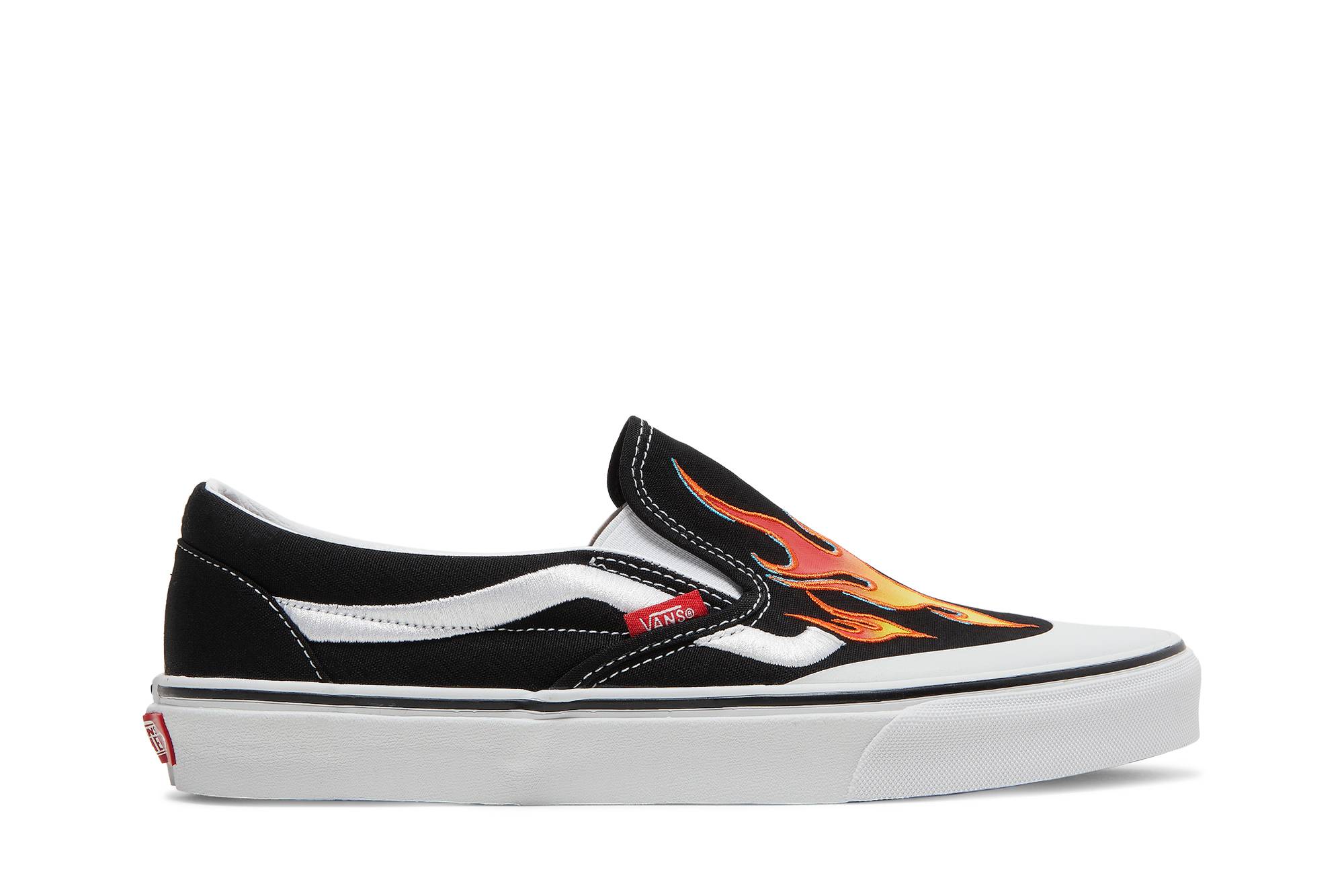 A$AP Rocky x Vans Classic Slip-On 'Worldwide Pack - Black Flame' VN0A7VCF7H7