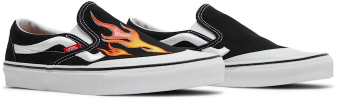 Cheap A$AP Rocky x Vans Classic Slip-On 'Worldwide Pack - Black Flame' VN0A7VCF7H7
